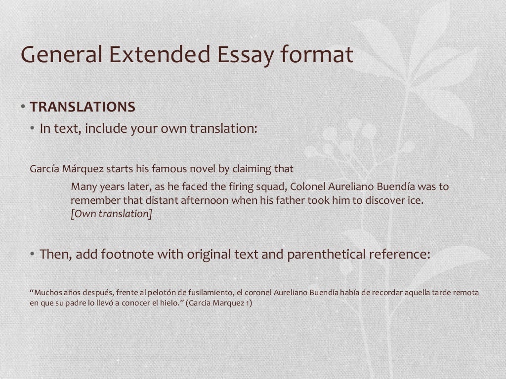 Extended essay introduction samples picture