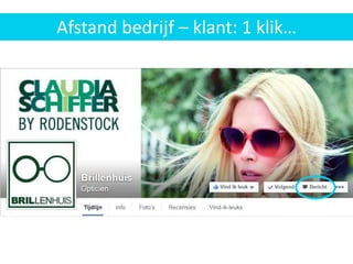 Afstand bedrijf – klant: 1 klik…
 