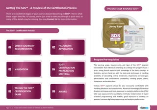 Senior Data Scientist Certification | PDF