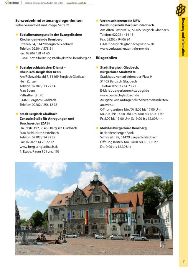 Seniorenwegweiser Bergisch Gladbach 2014