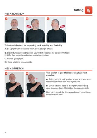 Safe Yet Healthy Exercises for Seniors | PDF