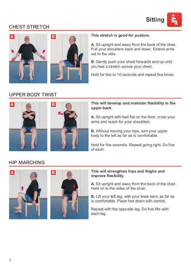 safe yet healthy exercises for seniors