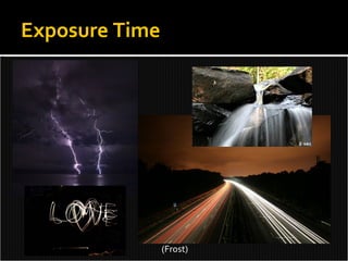 Exposure Time ( Frost) 