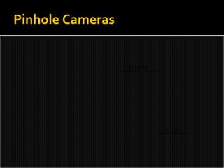 Pinhole Cameras 
