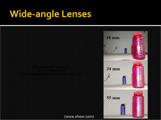 Wide-angle Lenses (www.ehow.com) 