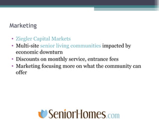 Senior Living Community Trends | PPT