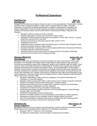 Senior Ops Manager