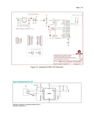Page | 15
Figure (?): Arduinp Pro Mini 328 Schematic
 