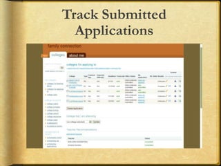 Track Submitted
Applications
 