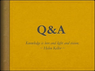 Senior parent presentation fall