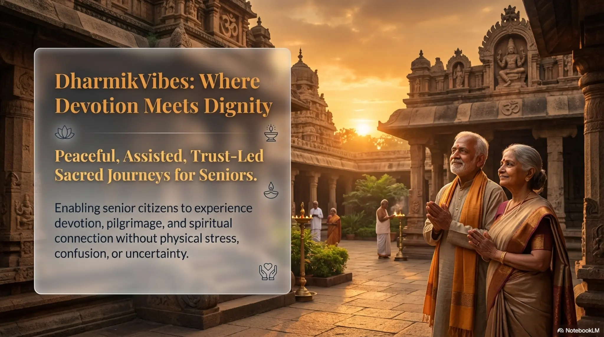 DharmikVibes: Sacred Journeys for Senior Devotion