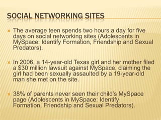SextingSexting is the act of sending sexually explicit messages or photographs, most commonly through mobile phones.According to a survey of 653 teens, 39% of which admitted to sending or posting sexually suggestive messages (Sex and Tech 2).Under the same survey 48% of all teens said they have received sexually suggestive messages (Sex and Tech 2).