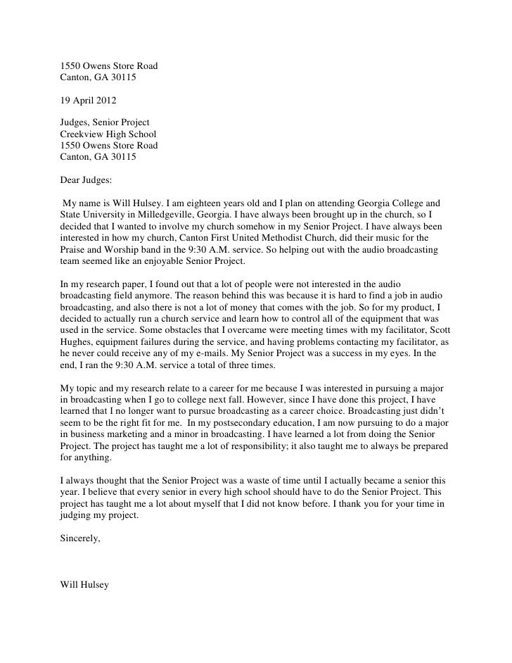 letter to the judge format