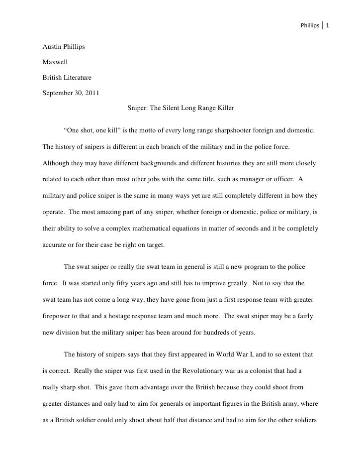 Senior papers