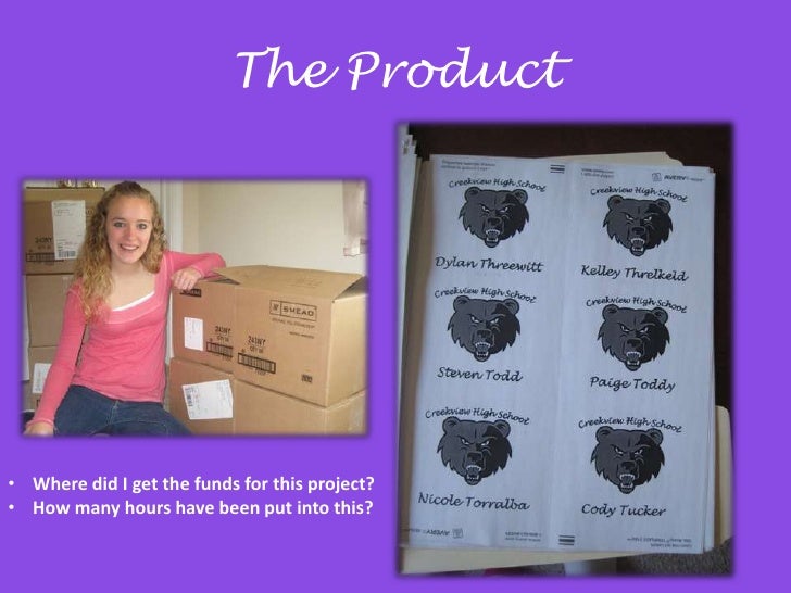 senior project presentation