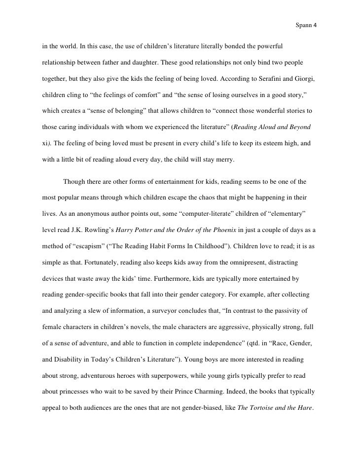 Senior project research paper outline image