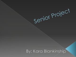 Senior project slide