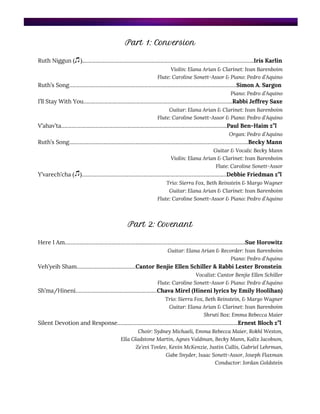 Recital Program | PDF | Religious (Music and Audio) | Music