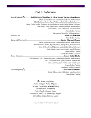 Recital Program | PDF | Religious (Music and Audio) | Music