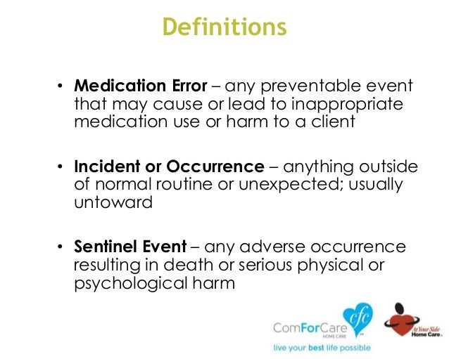 Medication Errors
