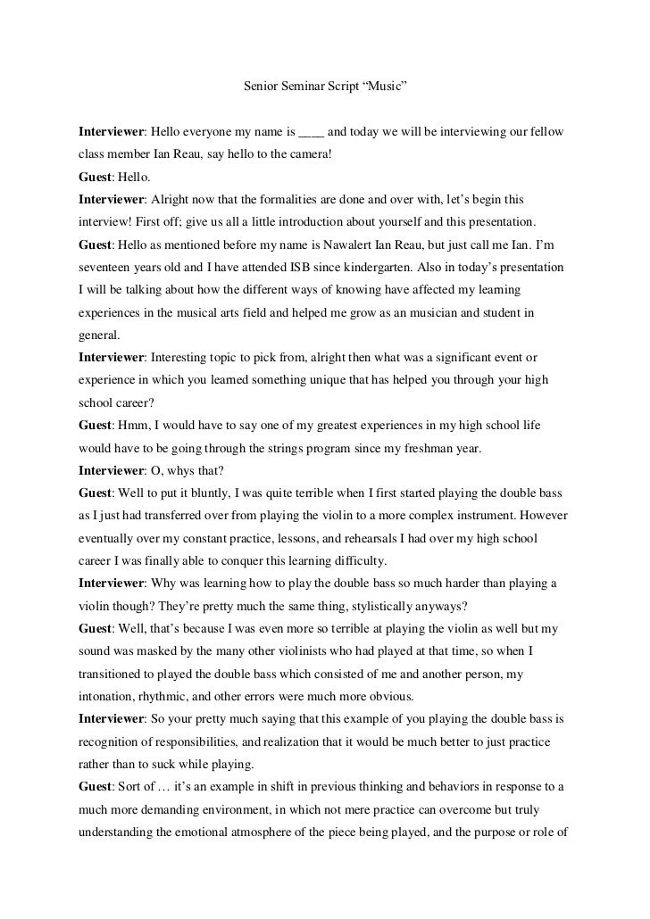 Senior Seminar Script Final