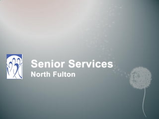 Senior Services
North Fulton
 
