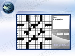 Click for daily crosswords 