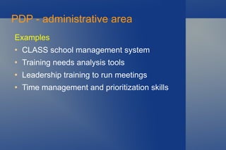 Senior teacher role presentation | PPT