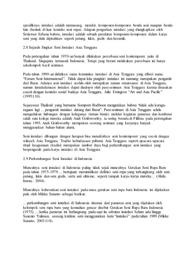 Seni Rupa Modern Dan Kontemporer