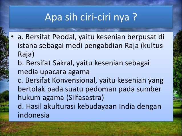 Seni Rupa Zaman Hindu Buddha