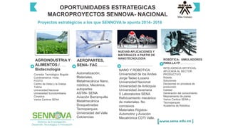 SENNOVA: nueva estrategia de investigación, desarrollo tecnológico e innovación del SENA