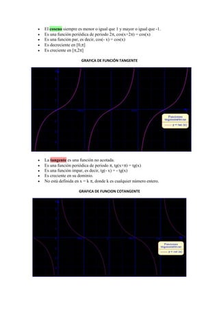 funciones trigonometricas