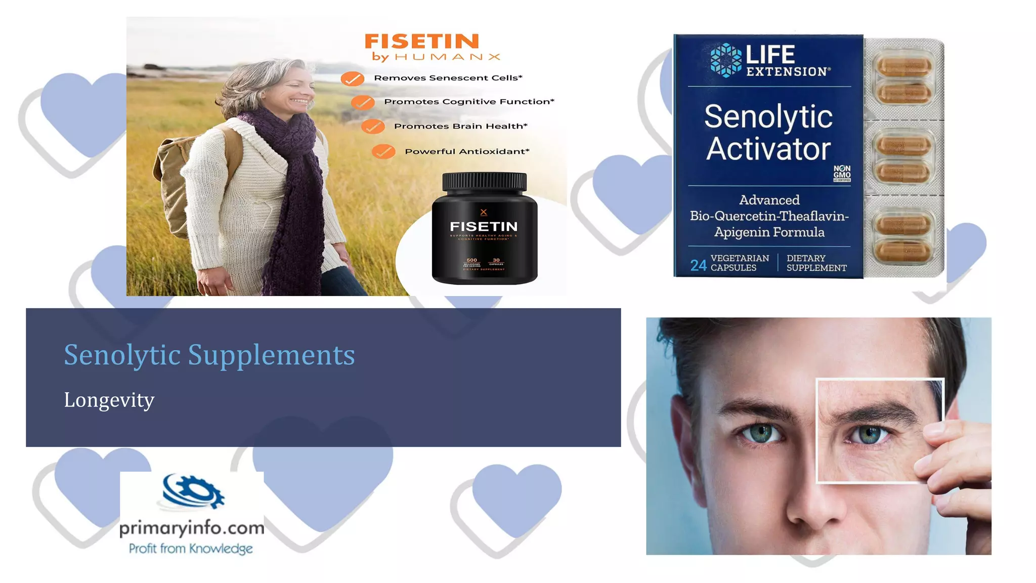 Longevity
Senolytic Supplements