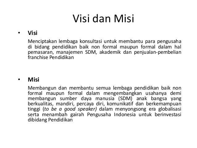 Proposal Penjualan Take Over Franchise kursus, i-tutor.net 