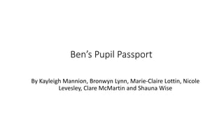 Sen pupil passport | PPT