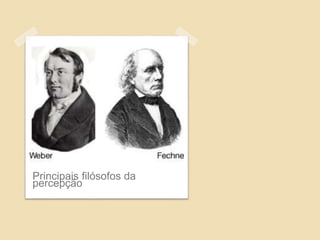 Principais filósofos da
percepção
 