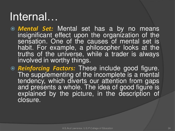 Sensation and Perception