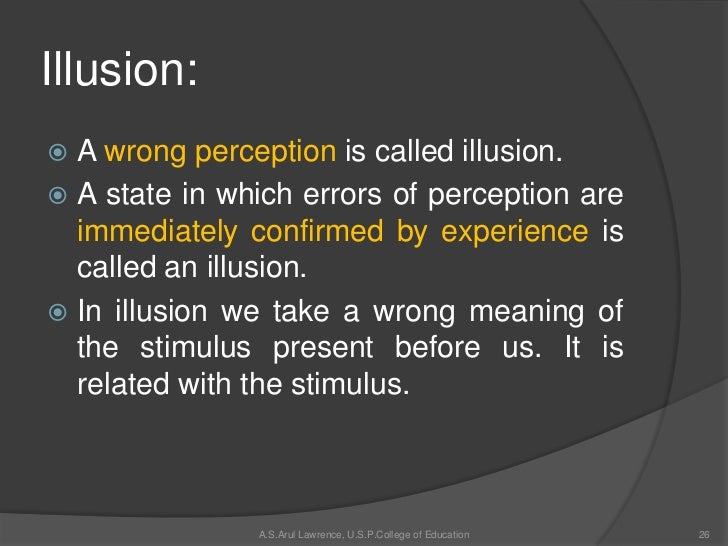 Image result for definition of illusion