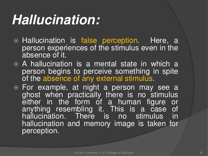 Sensation and Perception