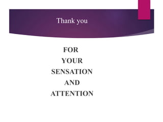 Thank you
FOR
YOUR
SENSATION
AND
ATTENTION
 