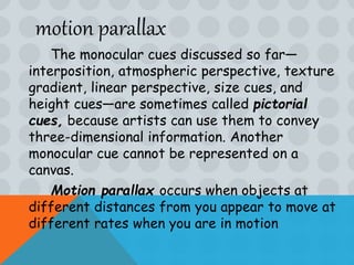 Sensation and Perception (psychology) | PPTX