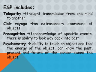 Sensation and Perception (psychology) | PPTX