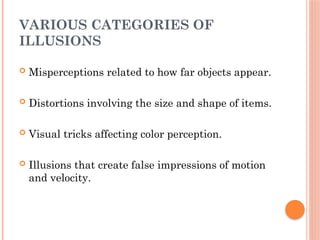 Visual Misperceptions Understanding Sensation and Perception: How Our Senses Interpret the ...