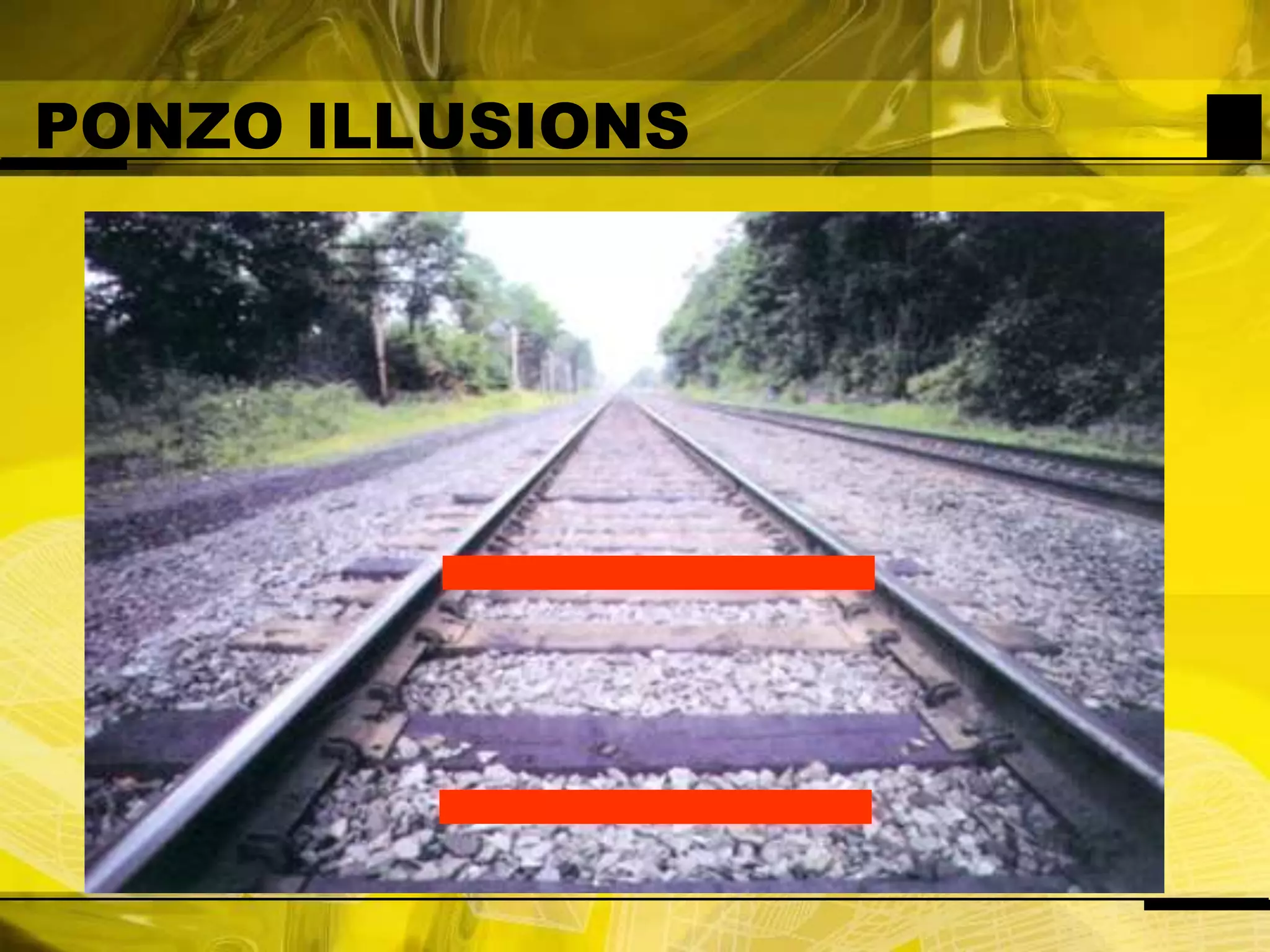 PONZO ILLUSIONS