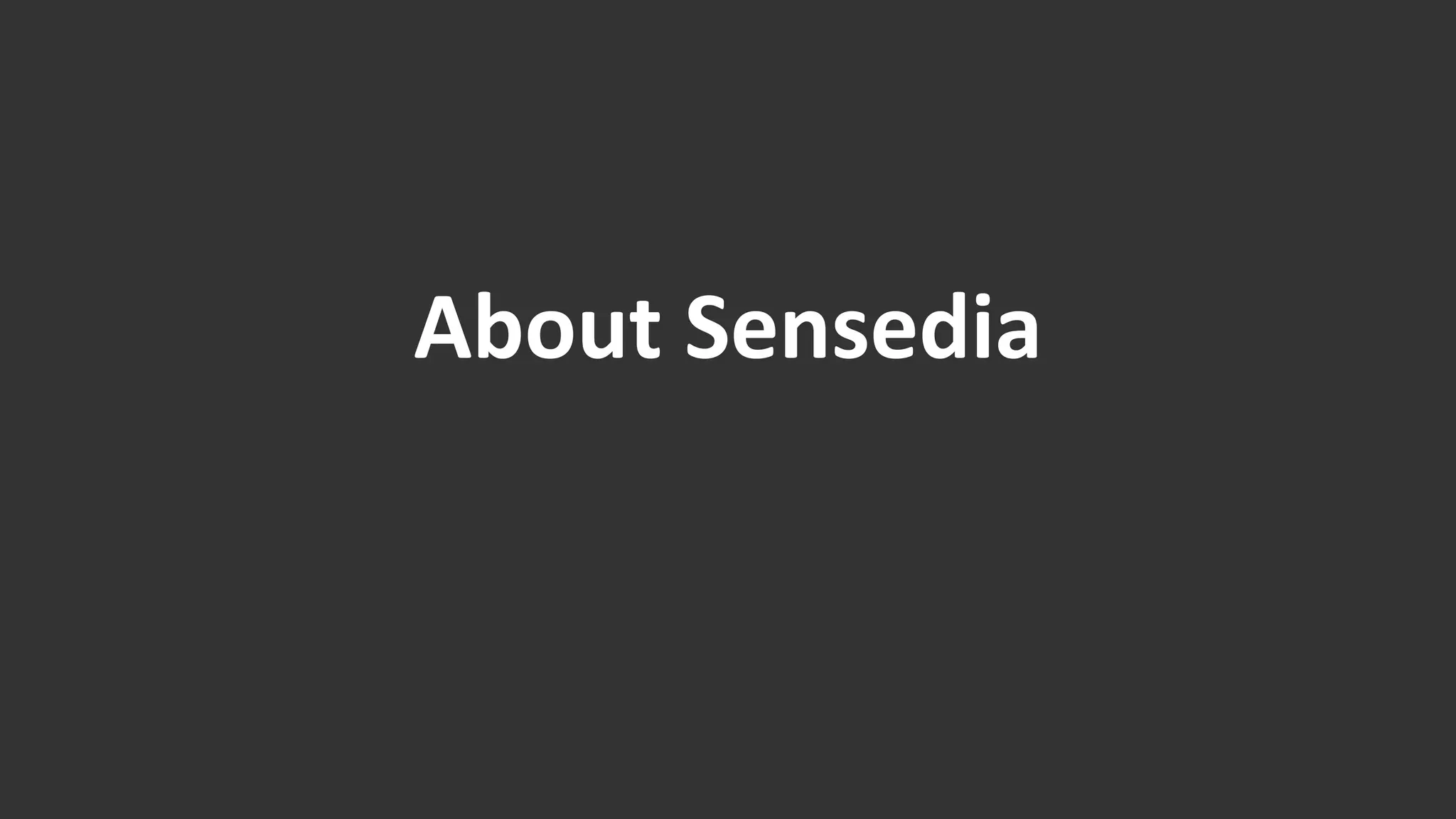About Sensedia