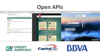 Open APIs 
 
