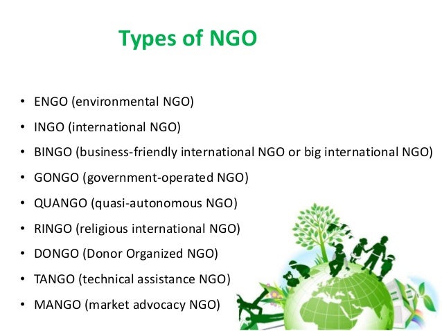 different types of ngos pdf