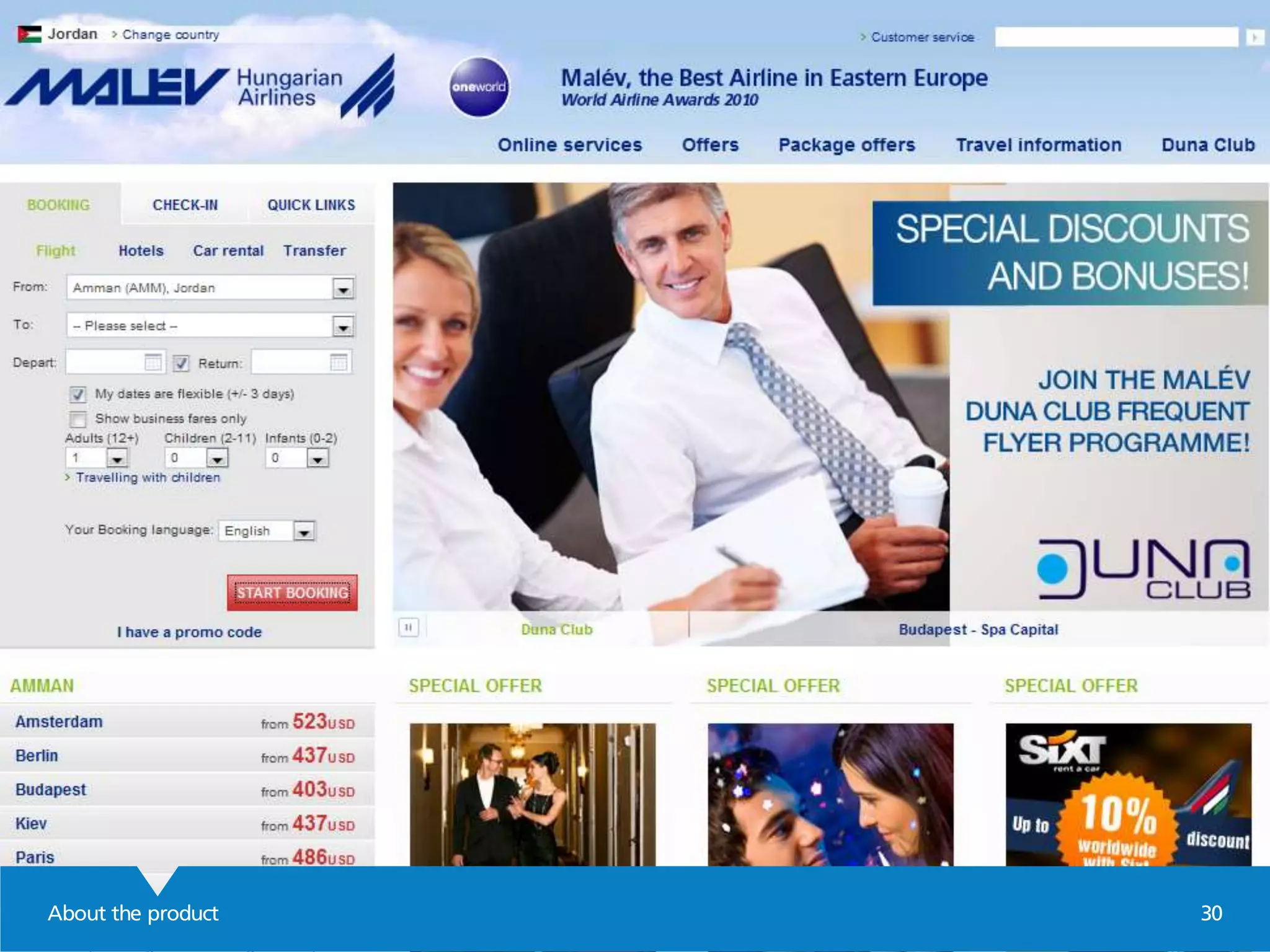 About the product 30
 