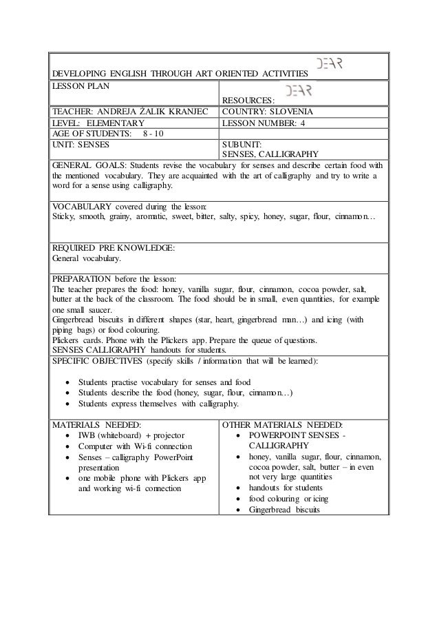 powerpoint lesson plans for elementary students