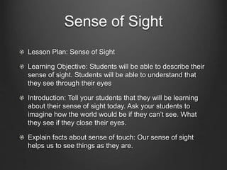 Sensory Organs | PPTX